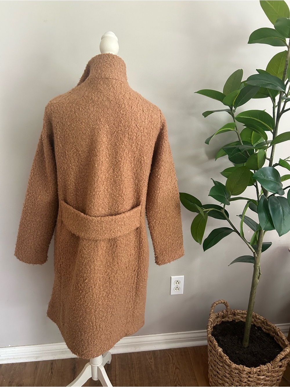 a new day Camel Teddy Coat - Picture 3 of 7